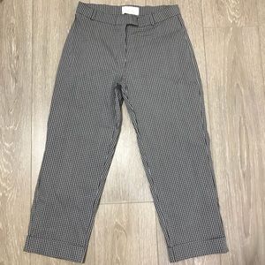 NWOT CACHE pants jeans Capri made in France size 6